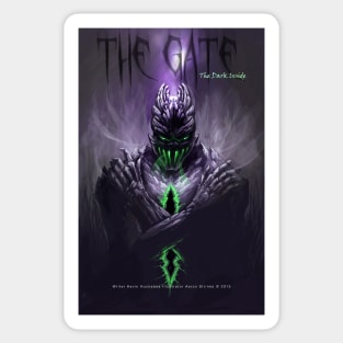 The Gate Comic Book Poster Sticker